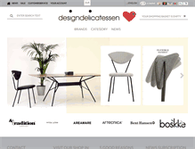 Tablet Screenshot of designdelicatessen.com